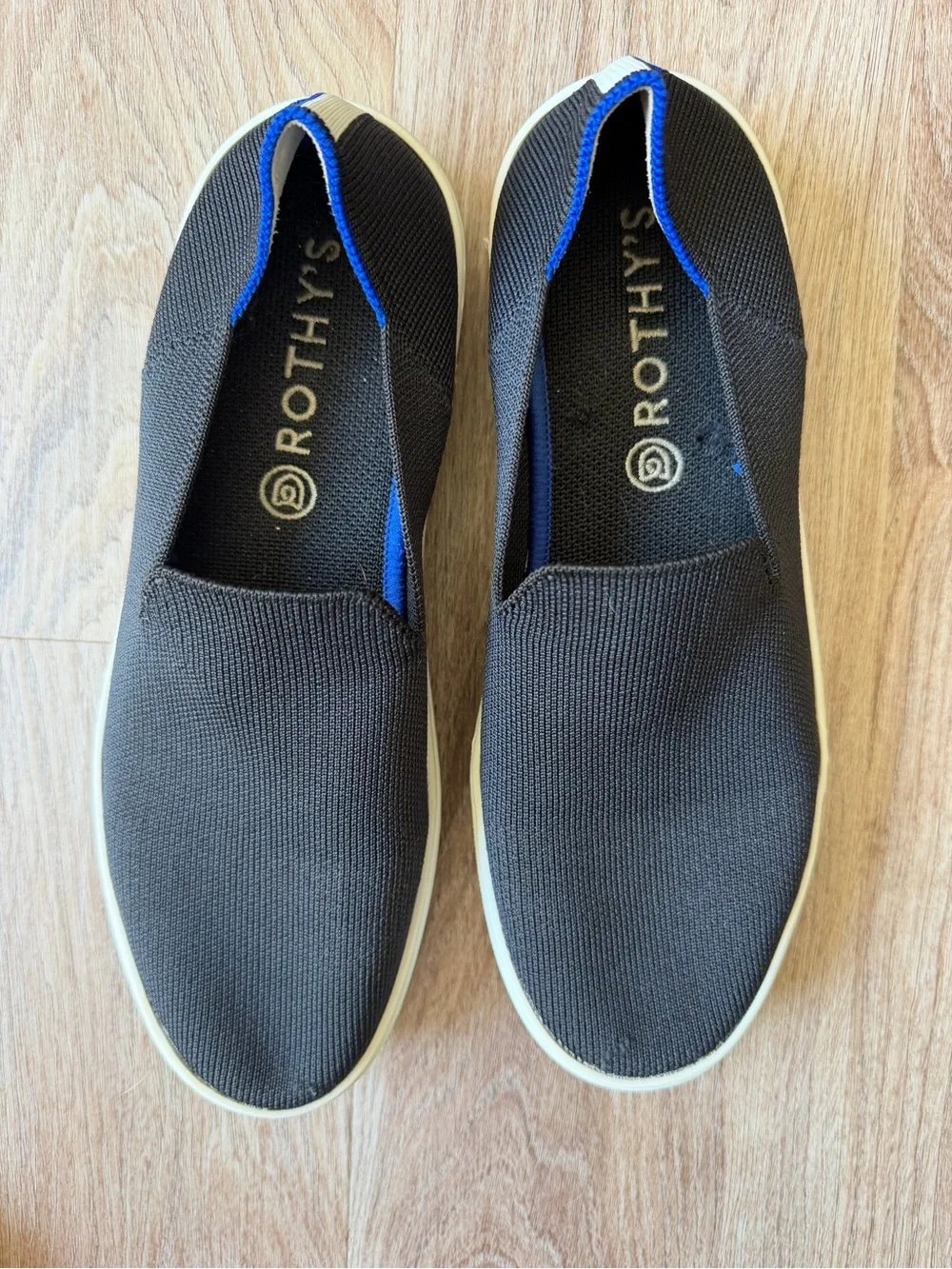 Rothy's Original Black Slip-On Sneakers